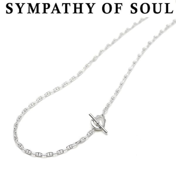 SYMPATHY OF SOUL トグルネックレス アンカー charger_n2403s