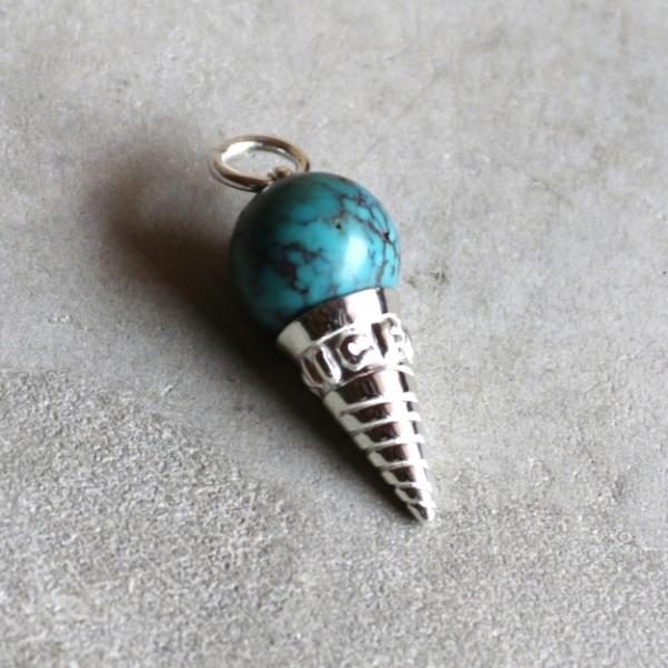 Poly Things 正規取扱 ポリーシングス アクセサリー ギフト チョコミント アイスクリーム Choco Mint Ice Creem シルバー925 ターコイズ Silver w/Turquoise
