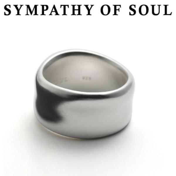 シンパシーオブソウル 新作 リング ギフト メンズ レディース SYMPATHY OF SOUL フラックス リング シルバー Flux Ring Silver