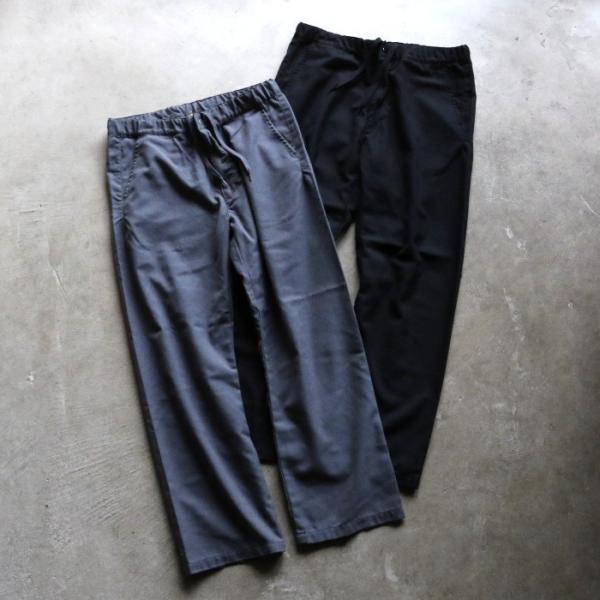 SALE 30%OFF レミレリーフ パンツ REMI RELIEF エステル ウール パンツ WOOL PANTS グレー/ブラック GREY/BLACK 2色展開 2025年秋冬新作