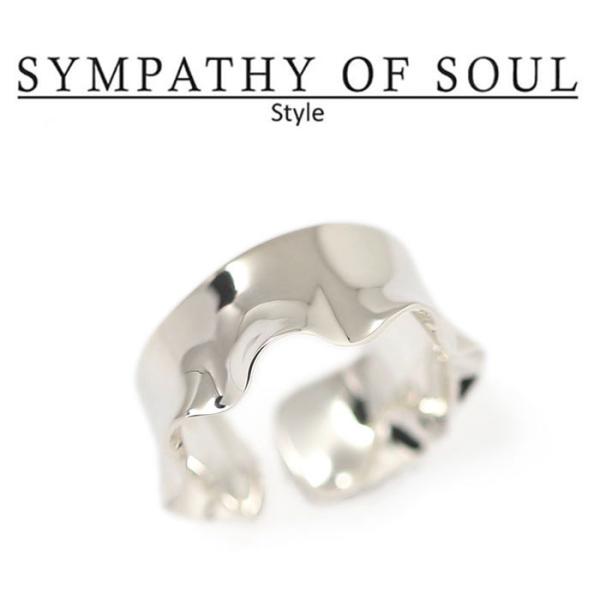 �V���p�V�[�I�u�\�E�� �X�^�C�� ���f�B�[�X SYMPATHY OF SOUL Style �X���[�u�����O �V���o�[ Sleeve Ring SILVER