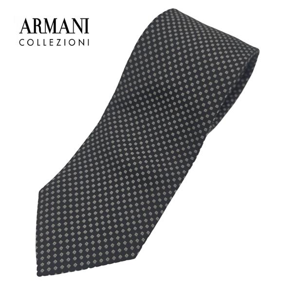 ARMANI COLLEZIONI アルマーニコレッツォーニ ジャガードネクタイ 8.5