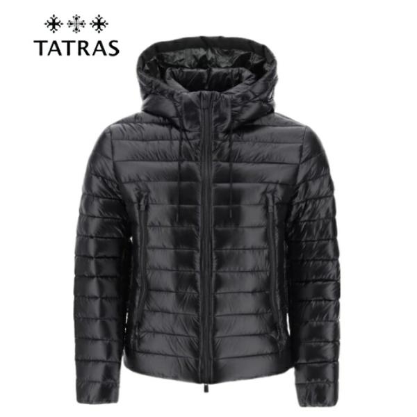 TATRAS タトラスダウンジャケット フード付き　サイズ1 ブロンズ TATRAS タトラス ナイロン フード付き ダウン ジャケット