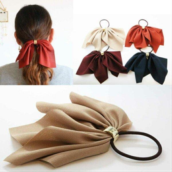 スカーフリボンヘアゴム 秋冬 ヘアアクセサリー レディース : charis