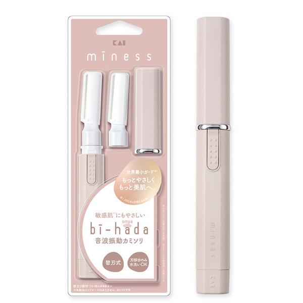 【品質表示】刃部：ステンレス刃物鋼ガード：ステンレス樹脂部：ABS半透明キャップ：ポリプロピレン内容量：Lホルダー1個＋替刃2個付（アルカリ乾電池式（単4形）試供用乾電池付）生産国：中国製