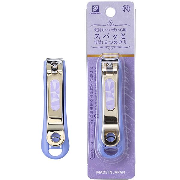 【品質表示】本体：刃部 特殊浸炭材（クロームメッキ仕上）テコ： 鉄（金メッキ仕上）キャッチャー：ポリプロピレン樹脂　ヤスリ：ステンレス特殊加工（エッチング）サイズ/重量：L86mm/ 19g生産国：日本製