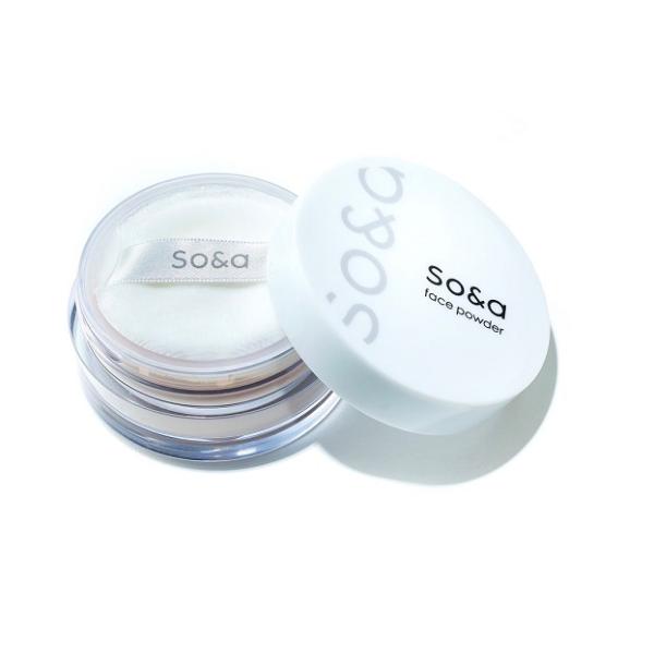 在庫限り終了　ギフト包装対応　SCB　So＆a　ソアンダ　フェイスパウダー (12g・専用パフ付)