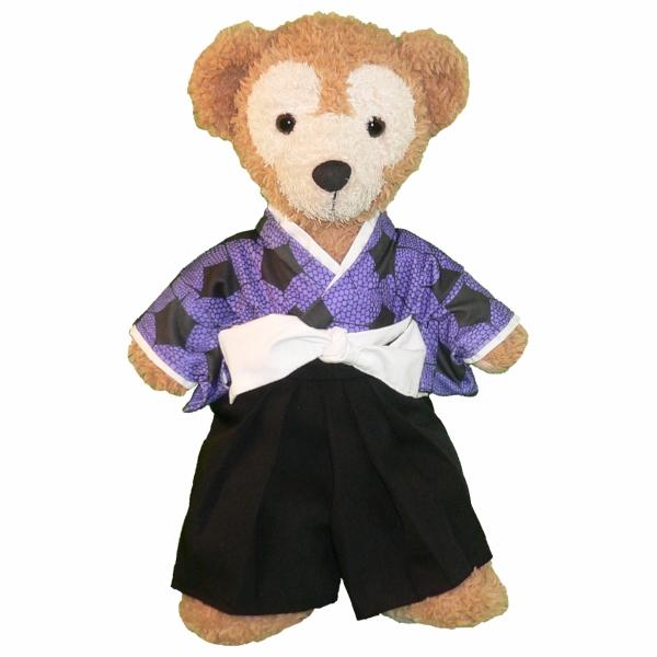 ぬいぐるみ ダッフィー 服 コスチューム 上弦の壱 黒死牟 継国巌勝