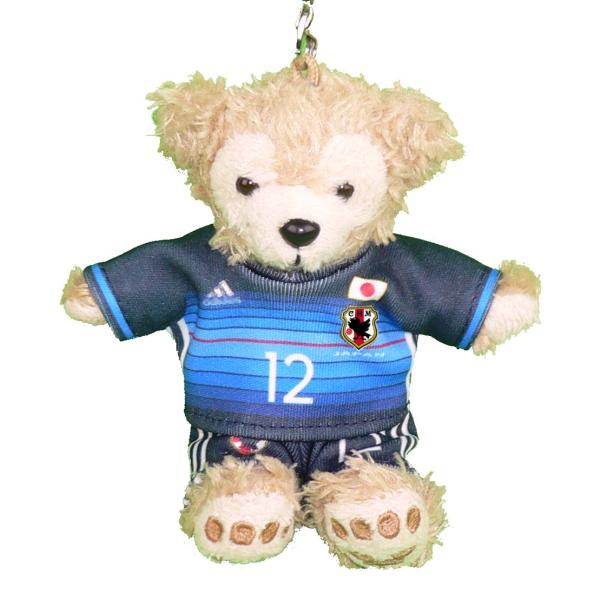 チャームドライフ ダッフィー 服 衣装 日本 ぬいバサイズ用 2018 ユニフォーム コスプレ サッカー ※番号・ネーム指定可 ぬい ぬいぐるみ ダッフィー 服 ユニフォーム 日本の代表 2016 衣装 サッカー ストラップ ストラップサイズ チャームド・ライフ