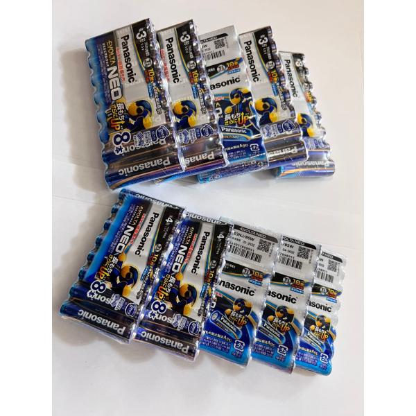 パナソニック アルカリ乾電池 エボルタネオ 単3×40本＋単4ｘ40本