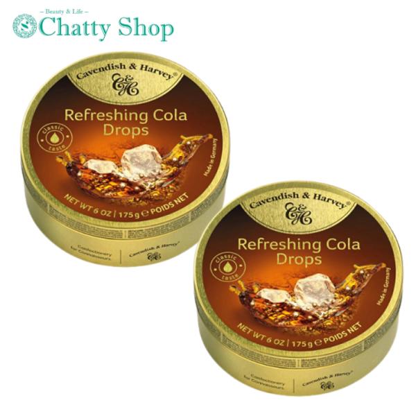 爽やかなコーラ味。果実そのものを食べているかのようなみずみずしいキャンディーを作り通づけるカベンディッシュ＆ハーベイ。どこか懐かしい味わいと、かわいらしいパッケージで老若男女問わず世界中で愛されています。1977年創業以降、品質とMade ...