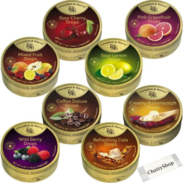 「商品情報」商品の説明果実そのものを食べているかのようなみずみずしいキャンディーを作り通づけるカベンディッシュ＆ハーベイ。どこか懐かしい味わいと、かわいらしいパッケージで老若男女問わず世界中で愛されています。1977年創業以降、品質とMad...