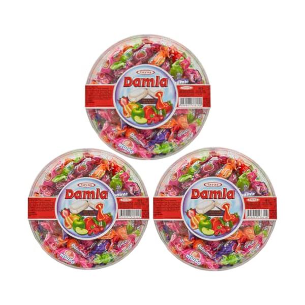 「商品情報」ダムラフルーツソフトキャンディアソート300g × 3個「主な仕様」