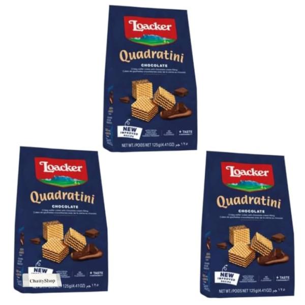 「商品情報」商品の説明イタリアから世界中に愛されるウエハース、ロアカー(Loacker) ピュアな美味しさ！ 不使用(香料、着色料、保存料、水素添加油脂)原材料・成分小麦粉「主な仕様」125g/1袋×3[チョコレート]上質なチョコレートの洗...