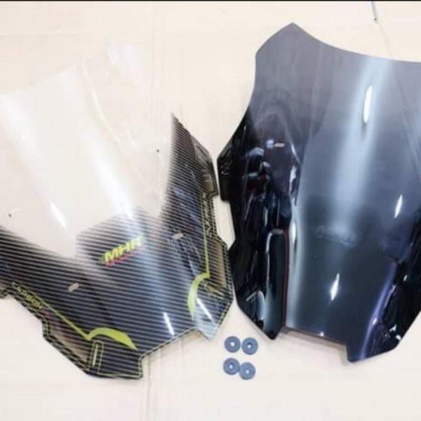 スクリーン ヤマハ NMAX 125cc SEG6J カーボン調 ウインドシールド