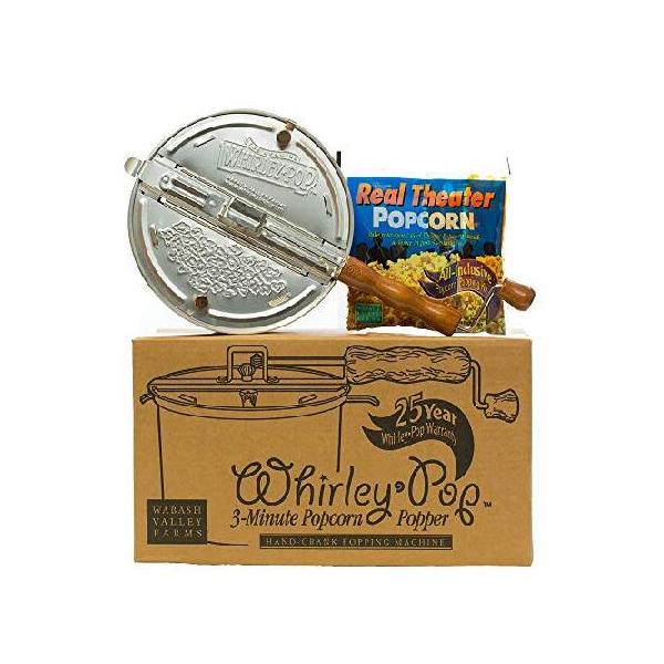 WhirleyPop Stovetop Popcorn Popper