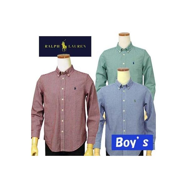 yl܂zPOLO Ralph Lauren Boy's t[ }``FbN TbJ[n Vc #323533421