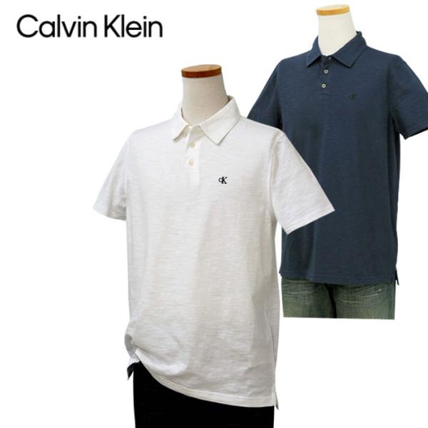 ck Calvin Klein ポロシャツ カルバンクライン Jeans CKロゴ刺繍