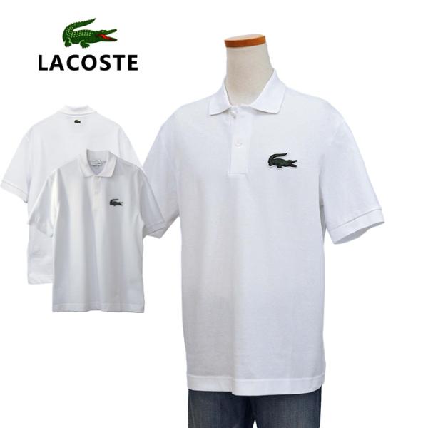 LACOSTE Lacoste ラコステ メンズ 半袖 ビッグラコステ 鹿の子 LACOSTE Lacoste ラコステ メンズ 半袖 ビッグラコステ 鹿の子