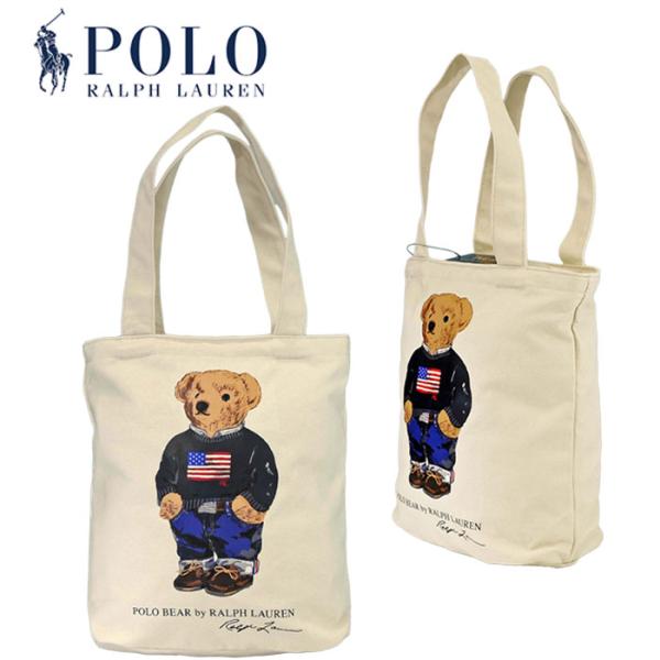 POLO RALPH LAURENポロベアシベリアンハスキーワッペントートバッグ POLO RALPH LAURENポロベアシベリアンハスキーワッペントートバッグ