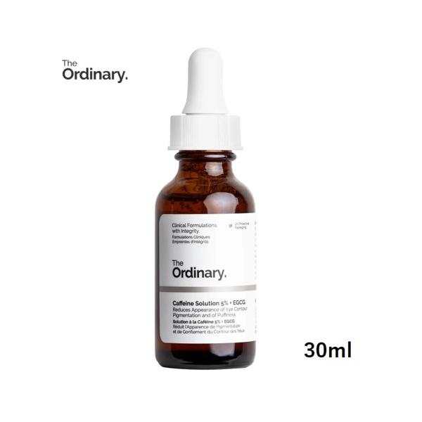 The Ordinary ジ オーディナリー　カフェインソリューション5％+EGCG  30ml　目元ケア　アイケア　目尻　クマ　美容液