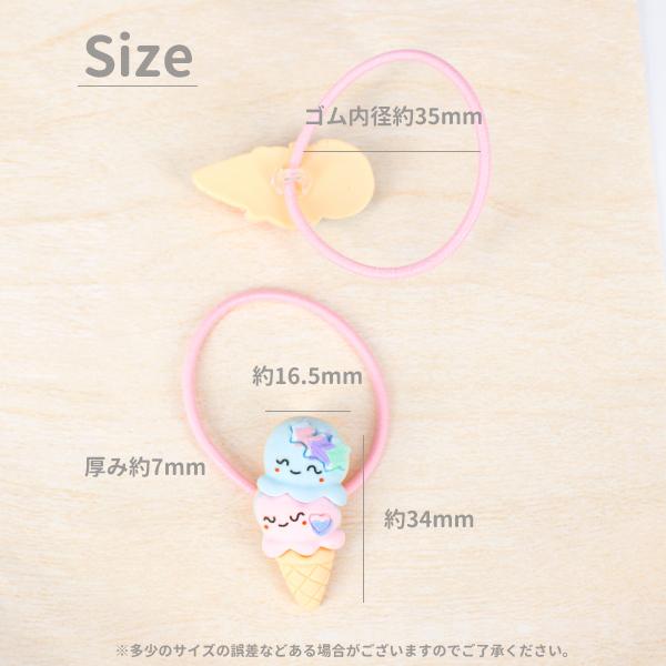 Newベビーヘアクリップアイスクリームハンドメイドヘアピンヘアゴム