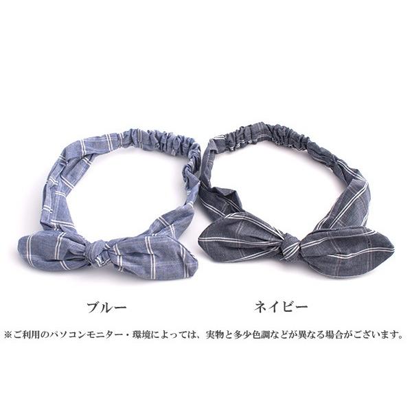 acca ネイビー リボン付きヘアバンド 公式】ACCA オンライン