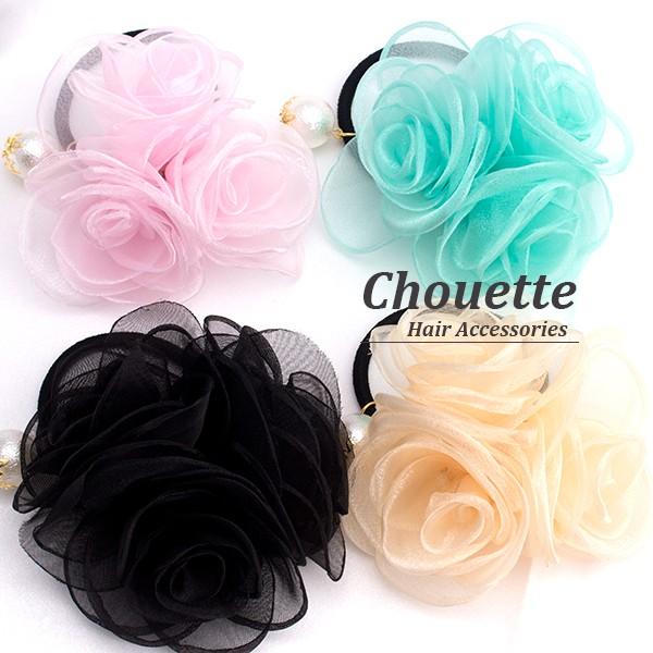 オーガンジーリボンヘアゴム  バラの妖精 オーガンジーリボンヘアゴム バラの妖精 楽天市場】【 ヘアゴム キッズ