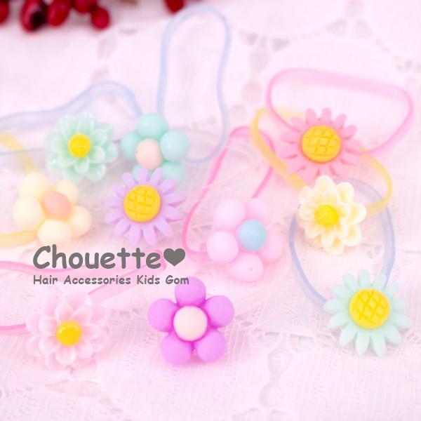 送料無料 ベビー キッズ いろいろなお花のからまないゴム３ ヘアアクセサリー 子供 可愛い H 653c H 653c 手芸材料ヘアアクセのchouette 通販 Yahoo ショッピング