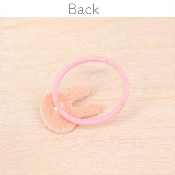 ひまわりデザイン 飛び跳ねうさちゃん ハートヘアゴム こだわり秋デザイン 黒うさちゃん ハートヘアゴム レジン ひよこと