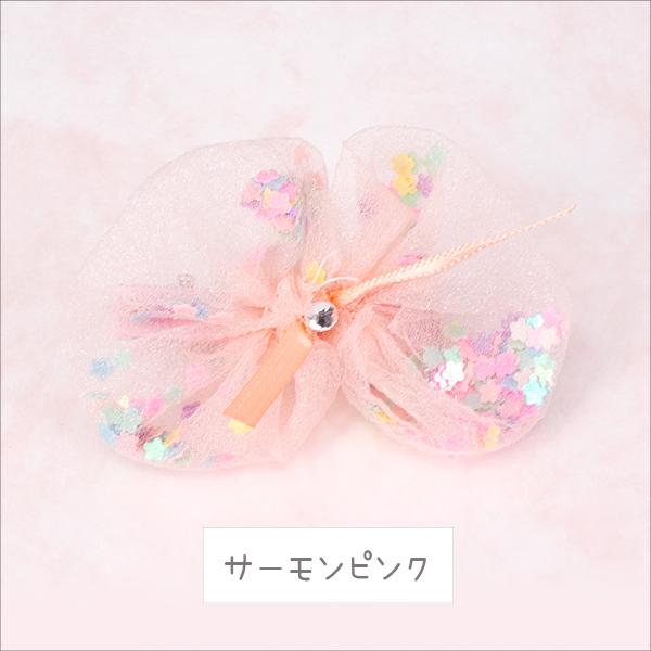 レジンヘアゴム クリップ　ダイヤ　バラ　ピンク　ピンキーリング　花 レジンヘアゴム クリップダイヤバラピンクピンキーリング花