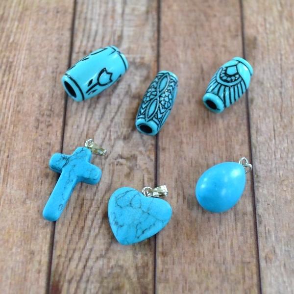 手染めビーズ 手染めパーツ アクリルビーズ ピアスパーツ 素材 海ビーズ