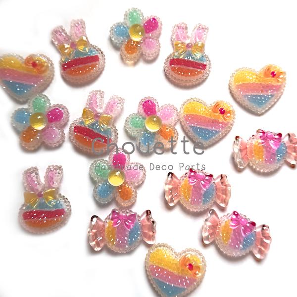 ■内容詳細【内容数】2個【サイズ】画像参照お願いします。【デザイン】うさぎ、キャンディー、ハート、フラワー◇商品についてのご注意◇・多少の汚れや傷などある場合がございます。・サイズは平置きで測っておりますので多少の誤差が生じる場合がございま...