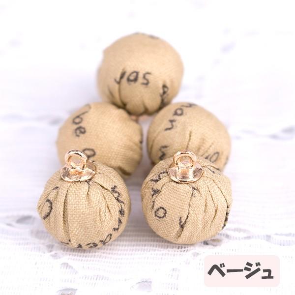 英文字ボールチャーム ハンドメイド 手芸材料 パーツ 素材 ピアス 