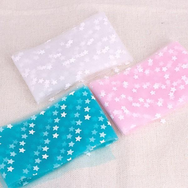 カットリボン 星チュールリボンテープ ハンドメイド 手芸材料 パーツ