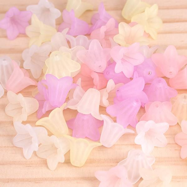 アクリルパーツ 花 デコパーツ 5色 パステルカラー ハンドメイド 手芸材料 パーツ 素材 Pt 473 Pt 473 手芸材料ヘアアクセのchouette 通販 Yahoo ショッピング