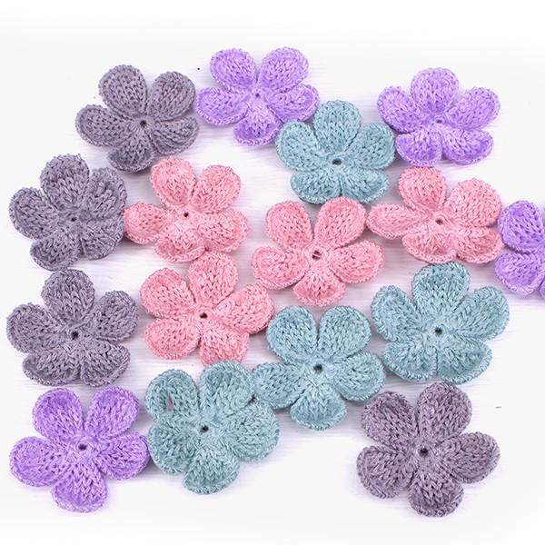 フラワーモチーフの編み物アクセサリー 無料編み図】アフリカンフラワーモチーフの作り方 : Crochet with Ricky