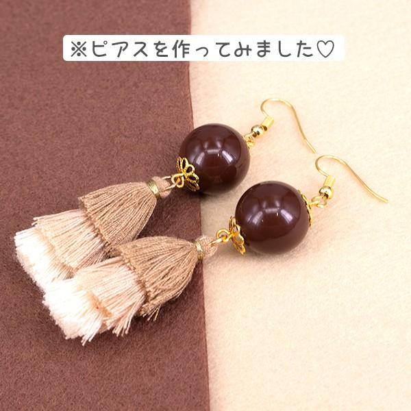 増量特価 (2個) 3段グラデーションタッセル ハンドメイド パーツ  