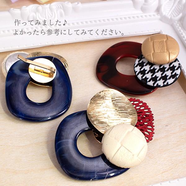 【692】ハンドメイド　レジン　ヘアゴム　ポニーフック 692】ハンドメイドレジンヘアゴムポニーフック