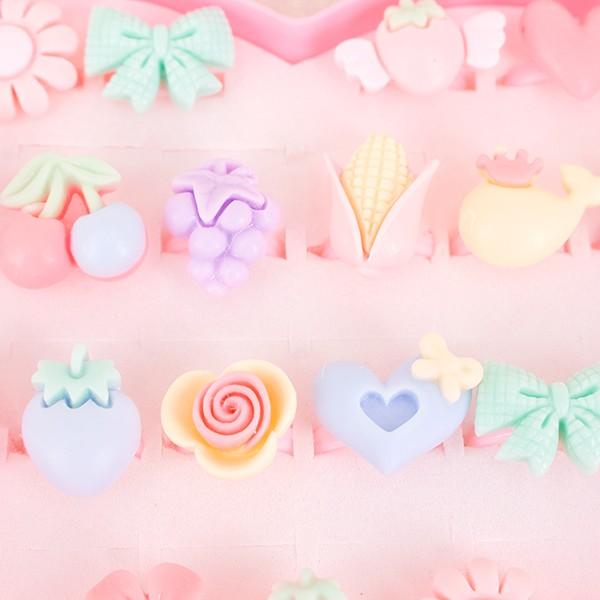 送料無料 子供用指輪セット ハートケース付き 個 リング キッズ おもちゃ プレゼント パーティー 女性 可愛い フリーサイズ ポイント消化 Pt Yu Pt Yu 手芸材料ヘアアクセのchouette 通販 Yahoo ショッピング