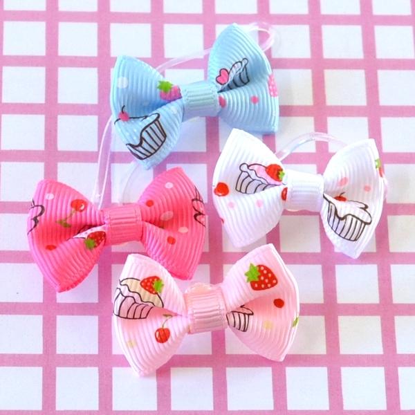 リボン柄グログラン ベビーヘアクリップ ヘアピン ヘアゴム ヘアアクセサリー サイドステッチ グログランリボン リボン ベビーヘアクリップ