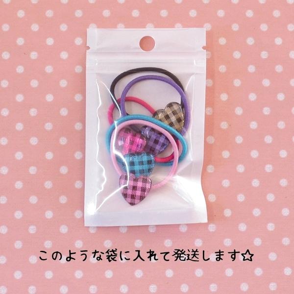 ❁チェックハート❁ ベビーヘアピン　ベビーヘアクリップ　ベビーヘアゴム チェック柄 ミニハート ベビーヘアクリップ ヘアピン ヘアゴム