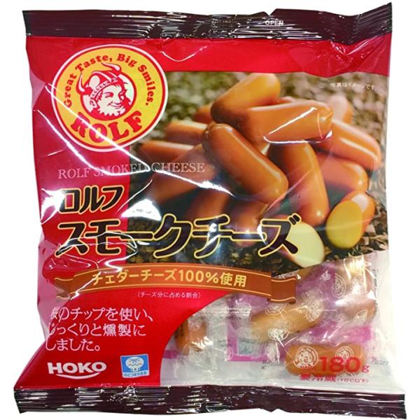 ロルフスモークキャンディは、お酒のおつまみや軽食にぴったりのチーズです。そのまま食べるのはもちろん、クラッカーやパンにのせたり、サンドイッチの具材にしたりと、さまざまな食べ方を楽しむことができます。