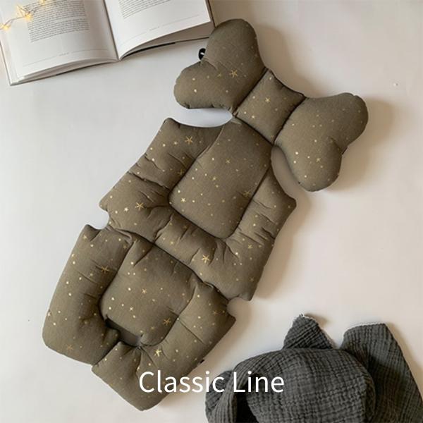 ベビーカーシート | mela-Bメラビー クラッシックライン | オールシーズン 男の子 女の子 3ヵ月〜3歳新生児 BabyLiner おしゃれ ベビーカークッション