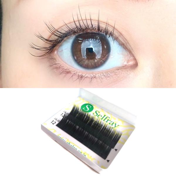 セルフマツエクでシングル（1本タイプ）を付けたい！！そんなあなたには、2列タイプのフラットタイプがおすすめ。根元がフラットになっているので、通常のシングルタイプより根元の面積が広いため、断然付けやすく、断然持ちが良くなります。さらに、フラッ...