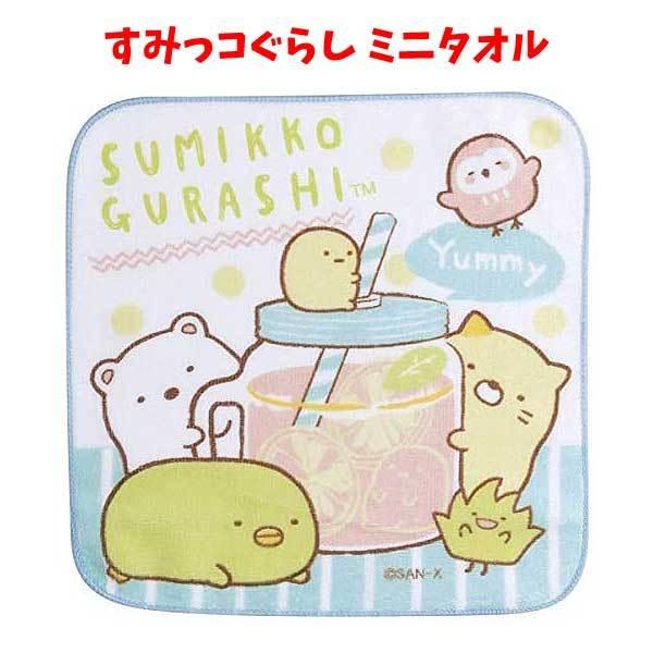 ミニタオル プチタオル すみっコぐらし 新柄 キャラクター 女の子 男の子 ポケット タオル ハンカチ すみっこ グッズ キッズ 子供 女の子 メイソンジャー T7584 キャラクター雑貨屋cherico 通販 Yahoo ショッピング