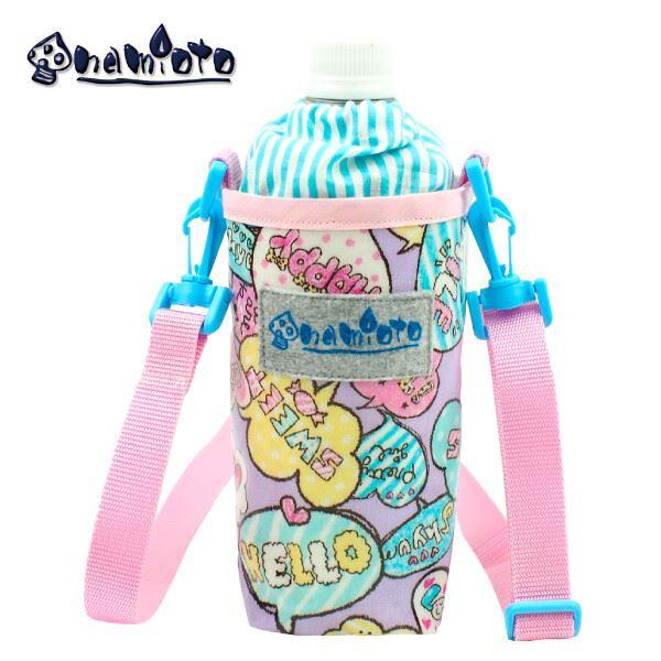 Smile パープル ペットボトル 水筒ホルダー ショルダーストラップ付き 入園 入学 Rack 輸入ベビー キッズ服 Cherie 通販 Yahoo ショッピング