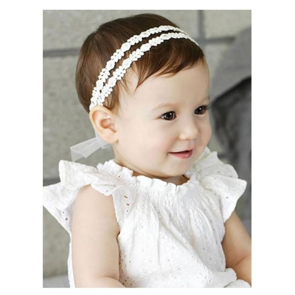 ババラ ヘアバンド レース アイボリー ベビー リボン ハーフバースデー 赤ちゃん用 子供用 結婚式 髪飾り 2 Buyee Buyee Japanese Proxy Service Buy From Japan Bot Online