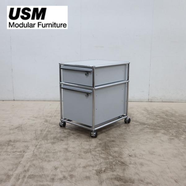 USM Haller ハラー　ロールボーイ　デスクワゴン　ライトグレー USM Haller System USMハラーシステム ロールボーイ ワゴン/ドロワー 2