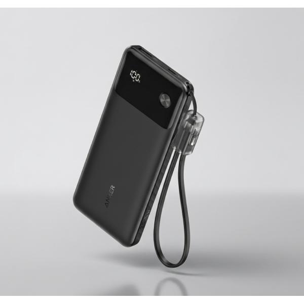 Anker �A���J�[ ���o�C���o�b�e���[ 10000mAh ��e�� �}���[�d 22.5W �y�� ���^ iPhone Android USB-C�|�[�g USB-A�|�[�g �����^�� �R���p�N�g powerbank ���i�摜1